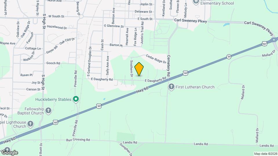 1734 Bamby St Map and Location Details