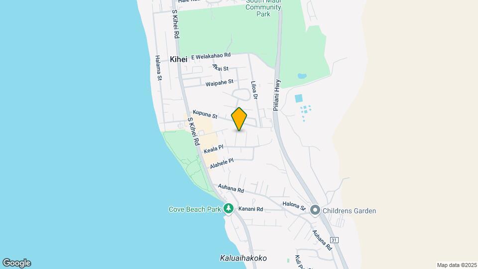 1881 Kaahele Pl Map and Location Details
