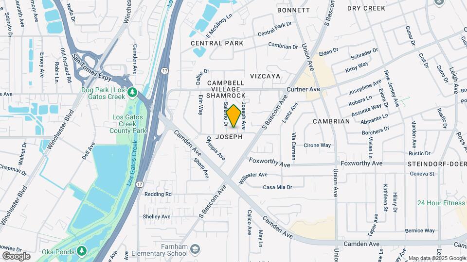 2255 Shamrock Dr, Unit One of the units Map and Location Details