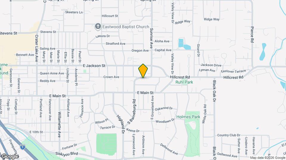 2004 Hillcrest Rd Map and Location Details