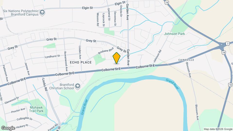 974 Colborne St Map and Location Details