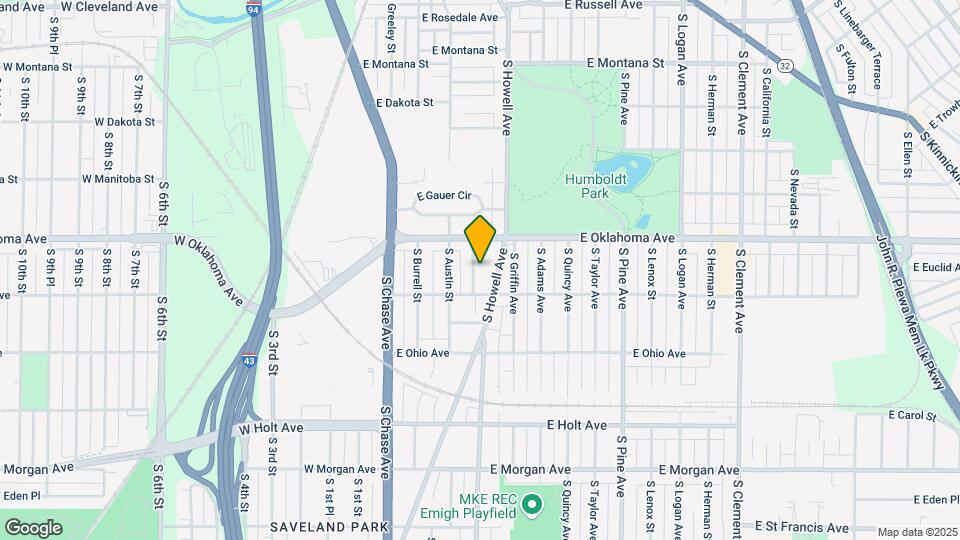 3142 S Brisbane Ave Map and Location Details