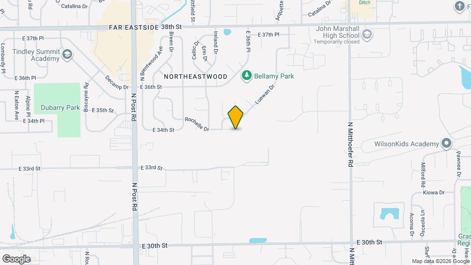 9413 Rochelle Dr Map and Location Details