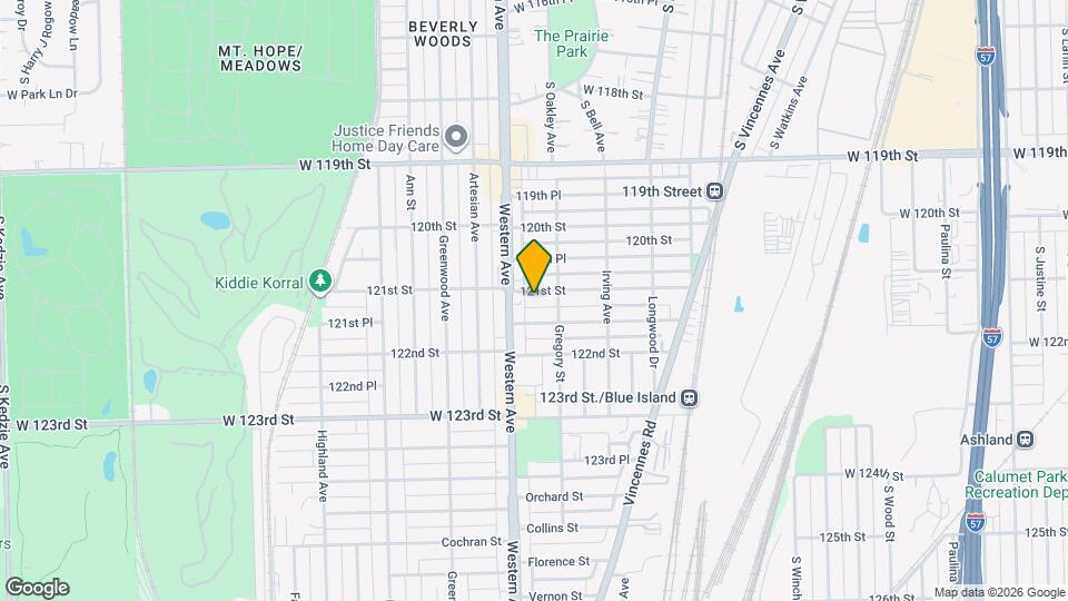 2337 121st St Mapa y Detalles de la Ubicación