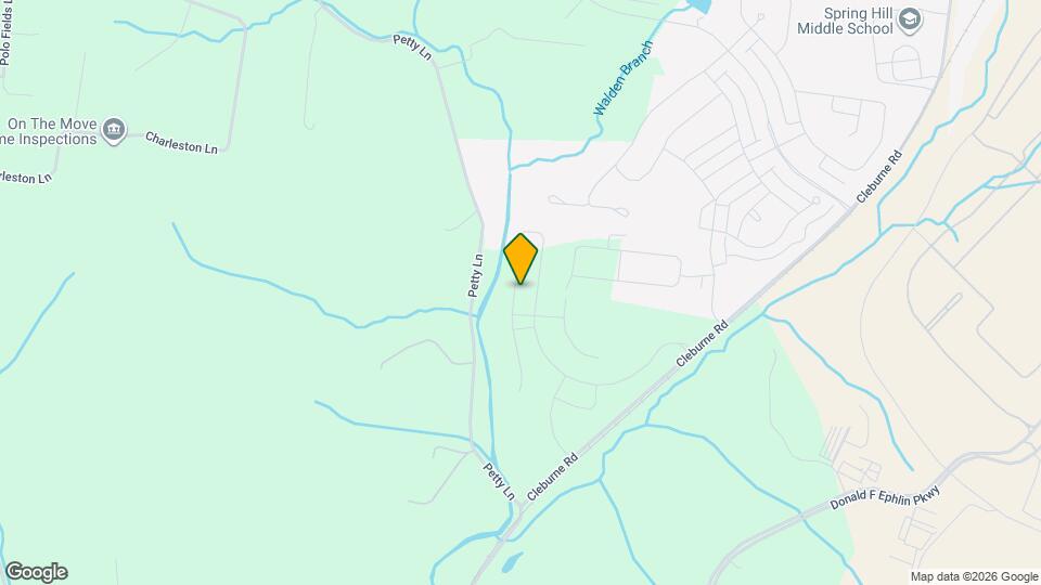 253 W Millbrook Dr Mapa y Detalles de la Ubicación