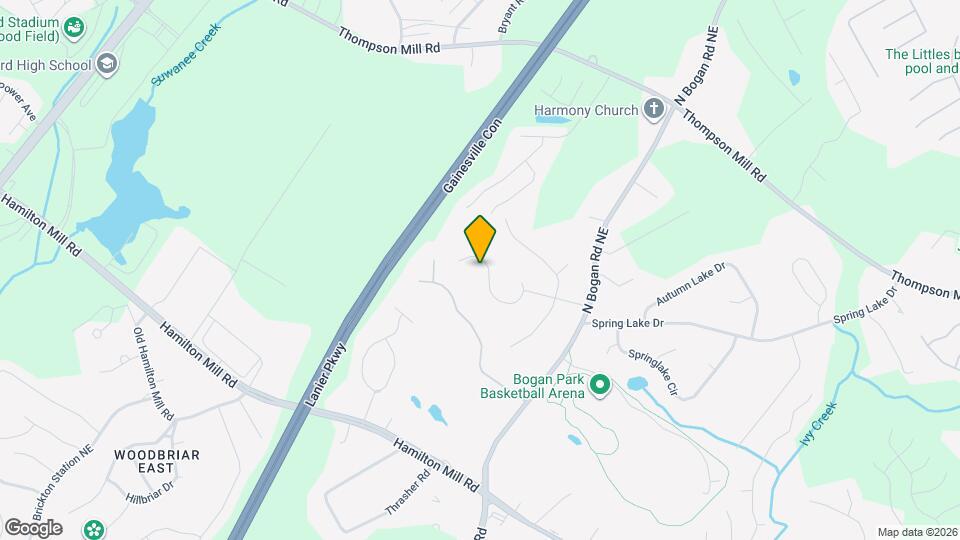 2727 King Arthur Ct Mapa y Detalles de la Ubicación