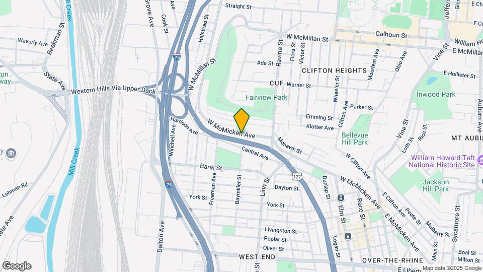 503 W McMicken Ave Map and Location Details