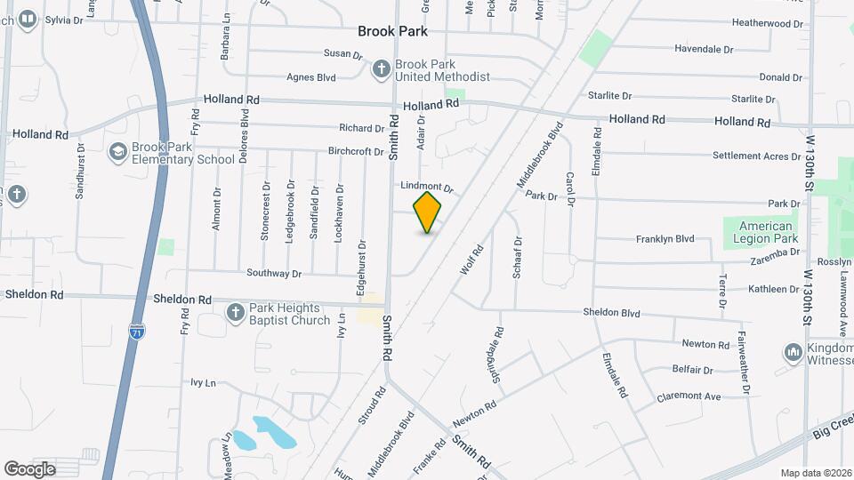 6450 Michael Dr Map and Location Details