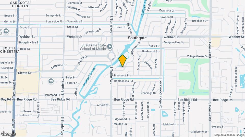 3424 Tanglewood Dr Map and Location Details
