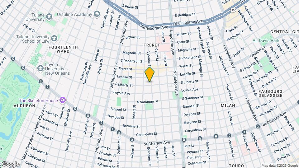 2300 Valence St Map and Location Details