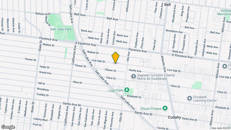 4022 Live Oak St Mapa y Detalles de la Ubicación