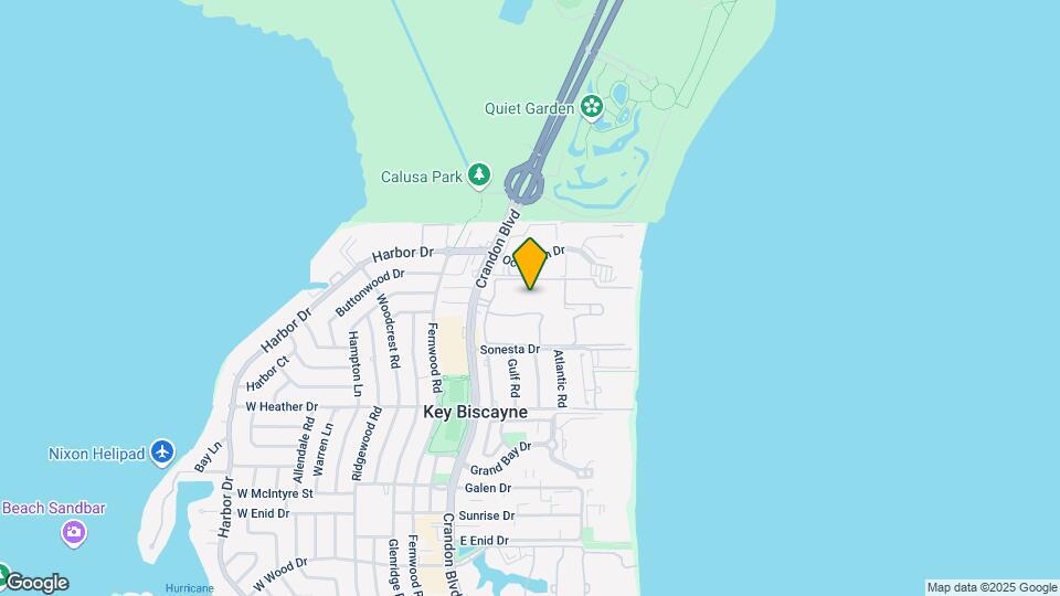 121 Crandon Blvd, Unit 251 Map and Location Details