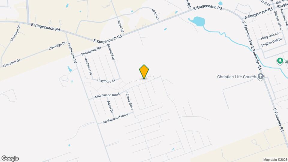 3709 Malmaison Road Map and Location Details