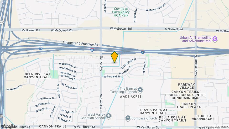16221 W La Ventilla Way Map and Location Details