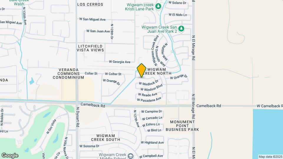 12633 W Orange Dr Map and Location Details
