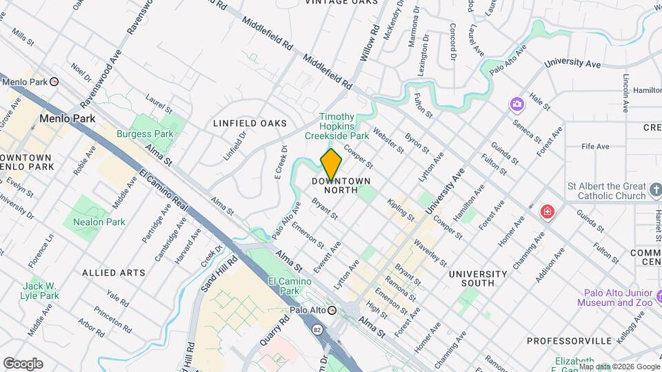 164 Waverley St Map and Location Details