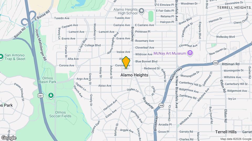 127 Normandy Ave Map and Location Details