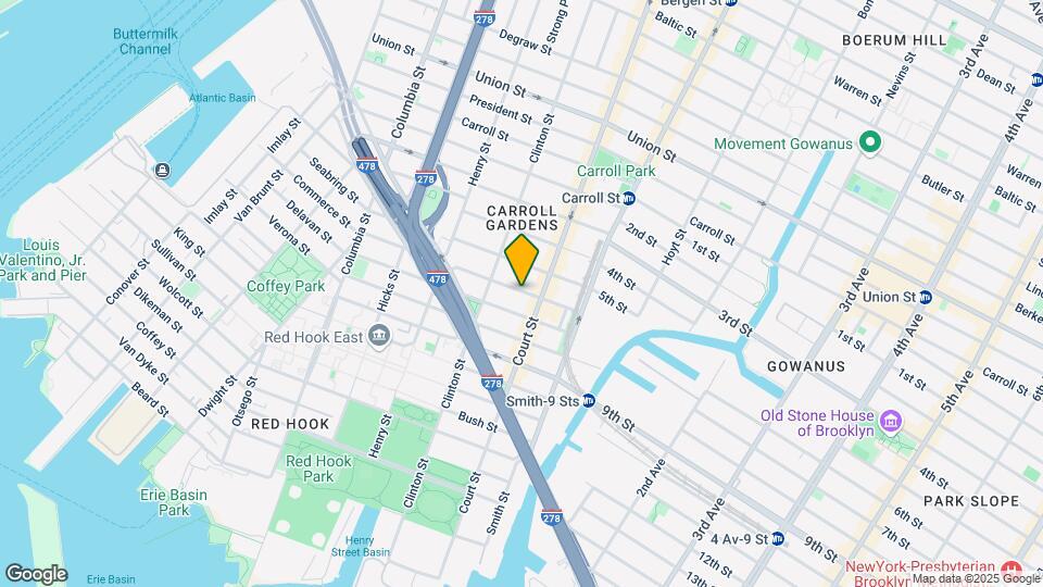 156 Luquer St, Unit 2 Map and Location Details