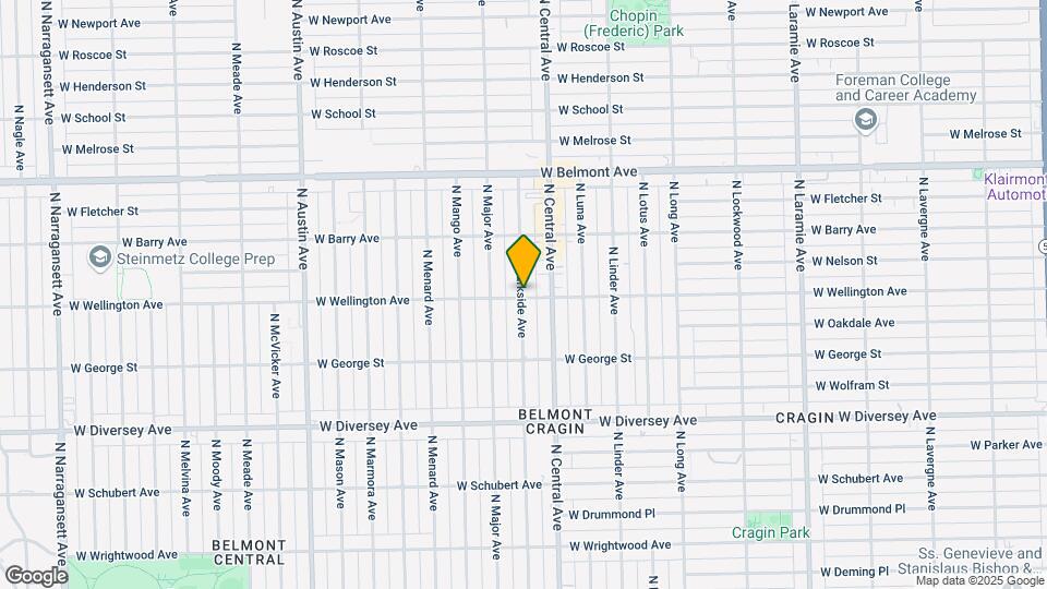 5602 W Wellington Ave Map and Location Details