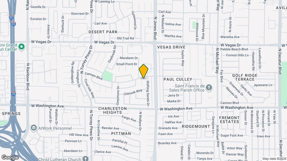 1201 Passion Flower Cir Map and Location Details