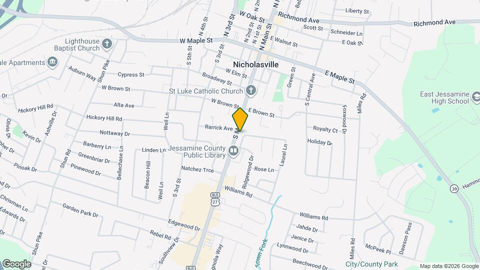 512 S Main St Map and Location Details