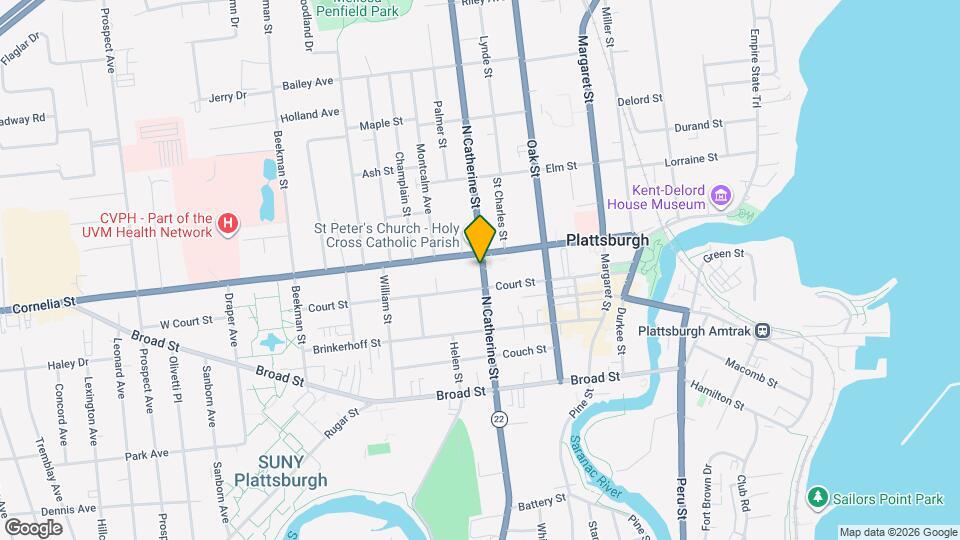 5155 N Catherine St Map and Location Details