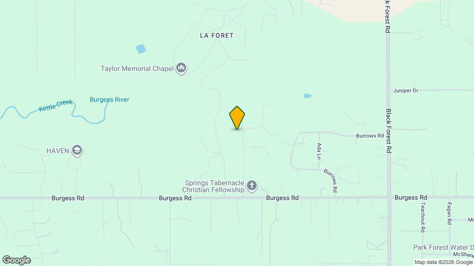 11750 Columbine Hills Rd Map and Location Details