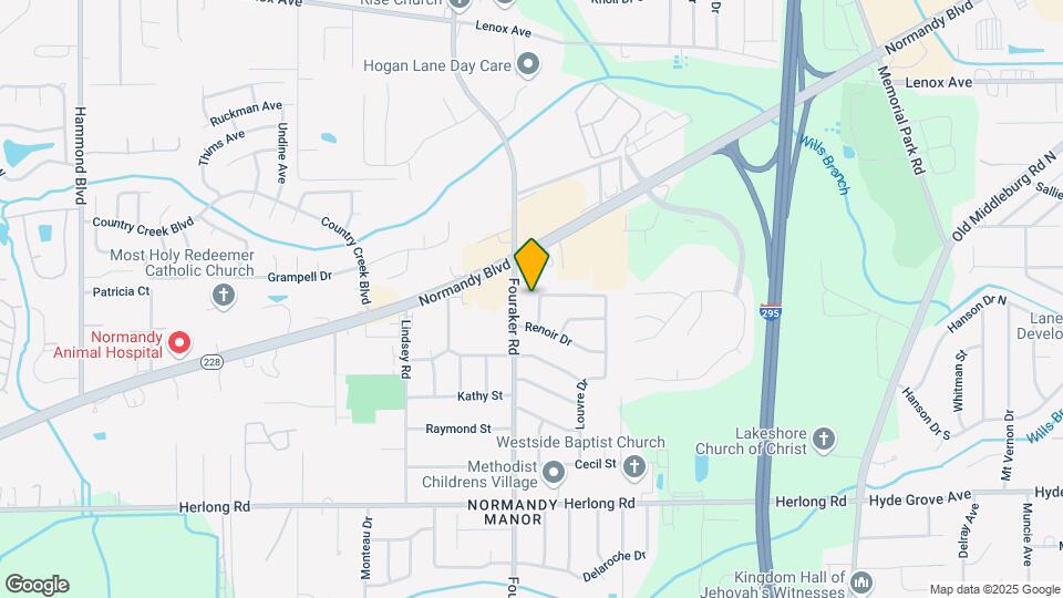 1650 Cezanne Dr W Map and Location Details