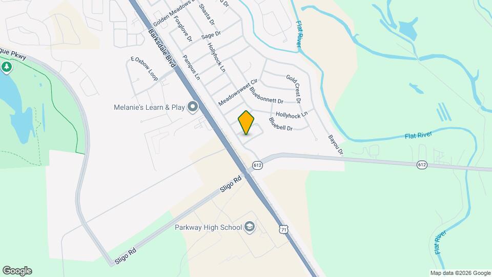 5348 Barberry Ln Map and Location Details