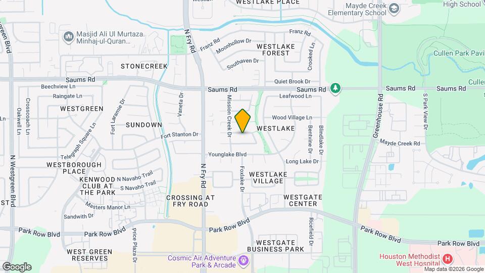 19519 Mallard Lake Ln Map and Location Details