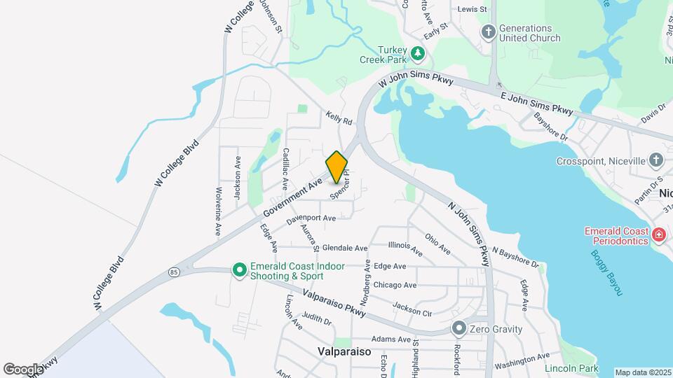 202 Spencer Pl Map and Location Details