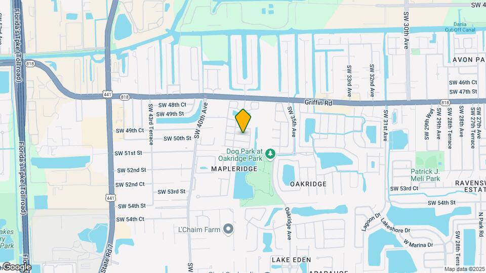 3736 SW 50th St Map and Location Details