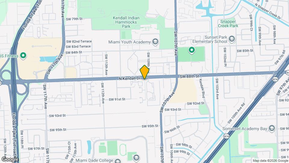 8909 SW 108th Ct Map and Location Details