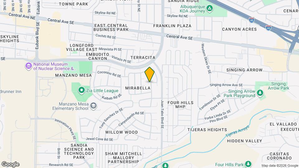 505 Glacier Bay St SE Map and Location Details