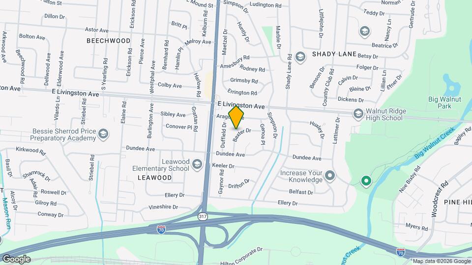1577 Pyle Pl Map and Location Details