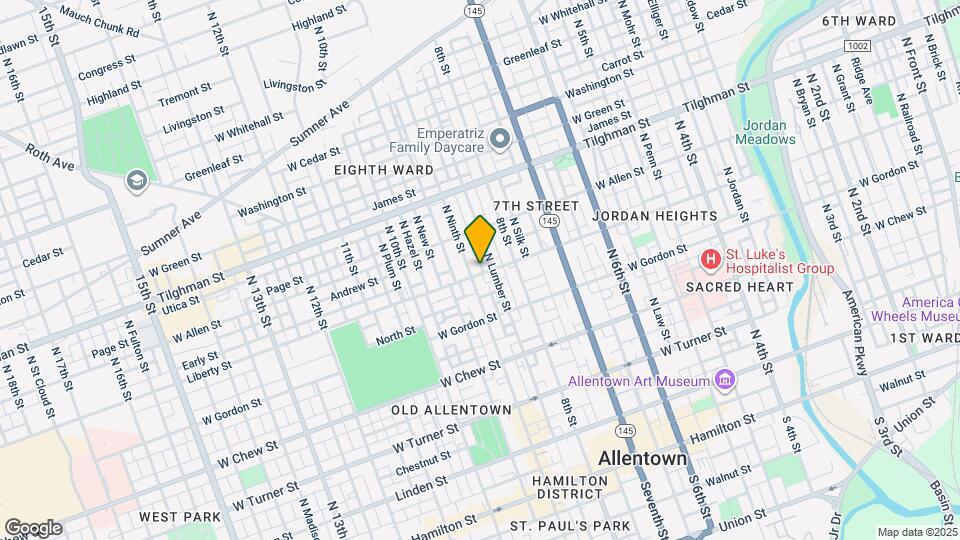 837 W Liberty St, Unit 2nd Floor Map and Location Details
