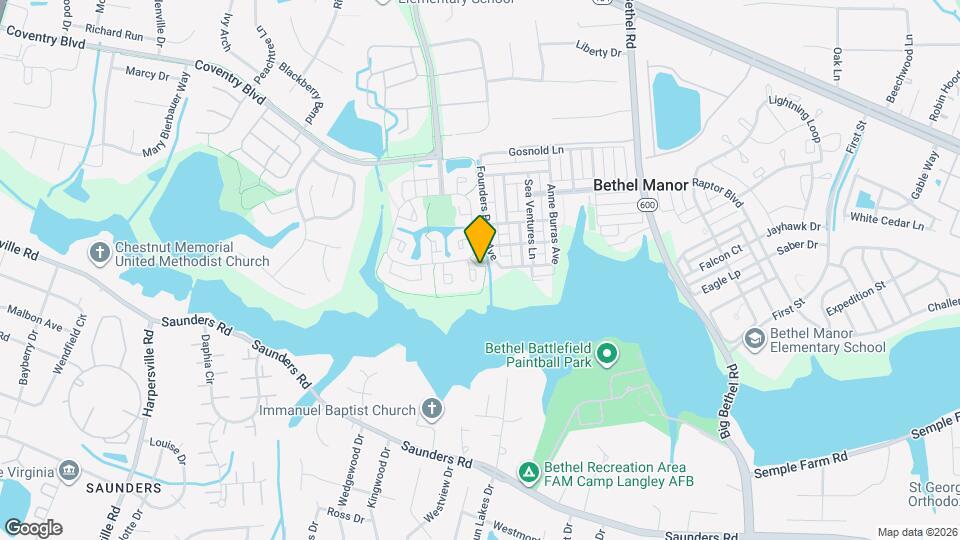 406 Crescent Ct Map and Location Details