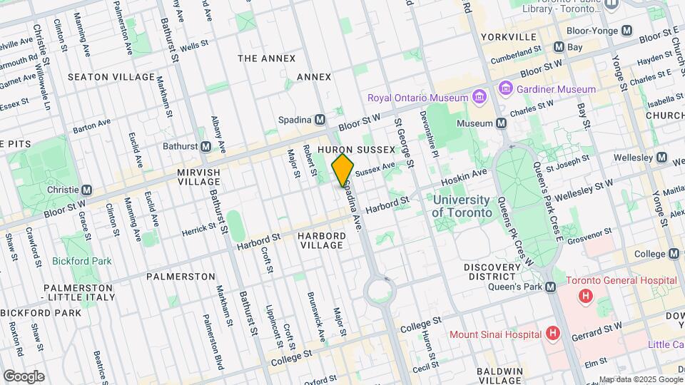 666-666 Spadina Ave. Map and Location Details