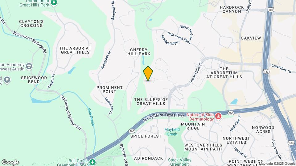 5311 Doe Valley Ln Map and Location Details