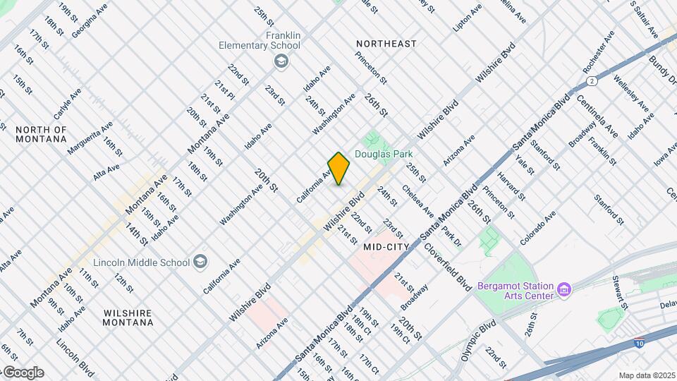 1133 22nd St Mapa y Detalles de la Ubicación