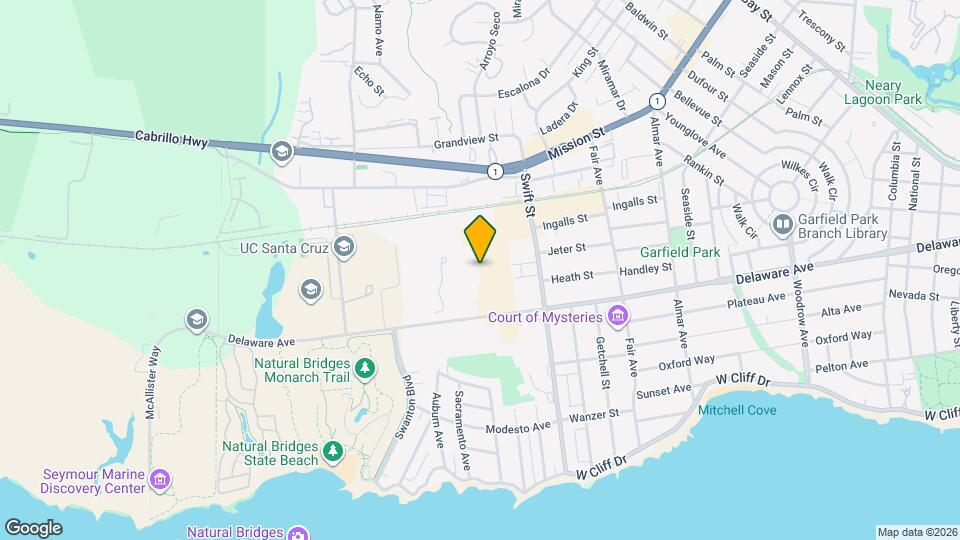 Delaware Apartments Mapa y Detalles de la Ubicación