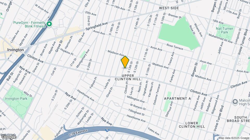 880 S 14th St Mapa y Detalles de la Ubicación