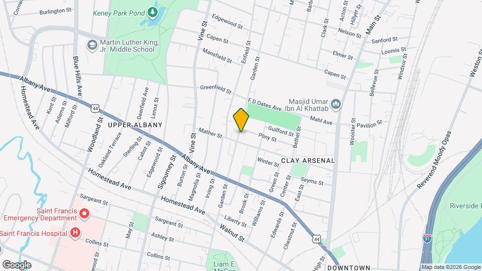 Mancora Apartments Map and Location Details