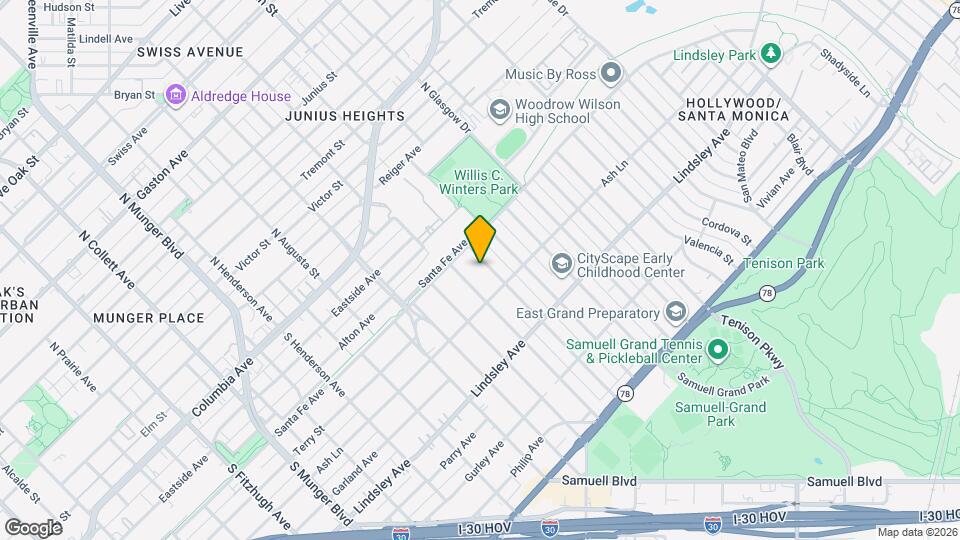 425 Grandview Ave Map and Location Details