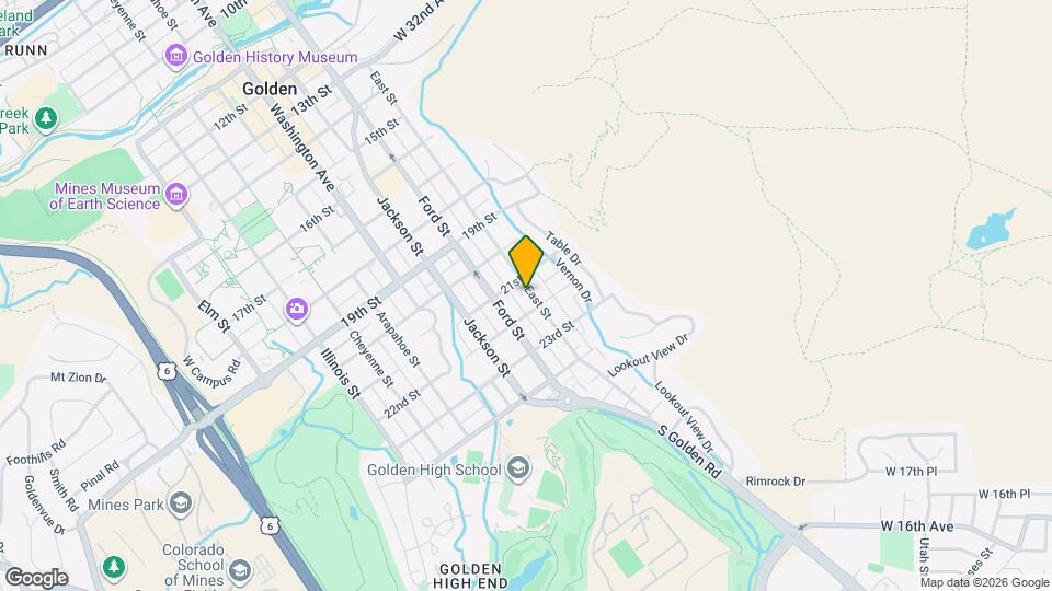 2106 East St Map and Location Details