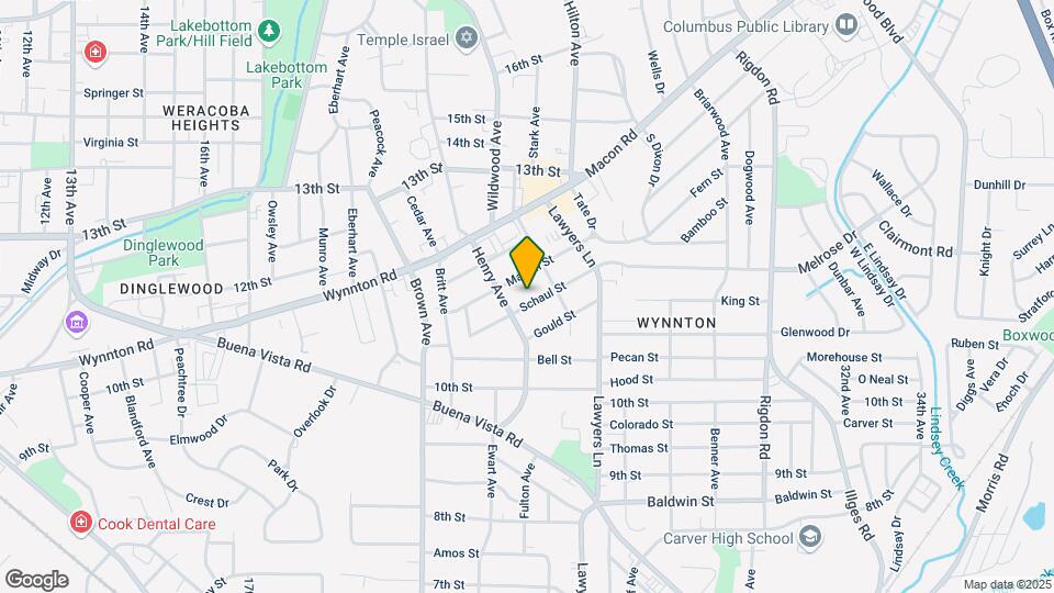 2413 Schaul St Map and Location Details
