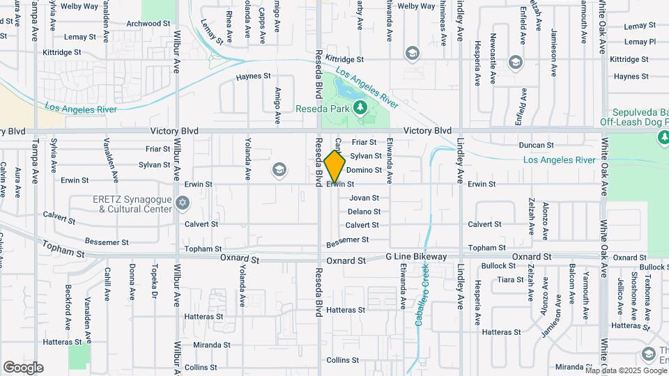 6241 Canby Ave Mapa y Detalles de la Ubicación