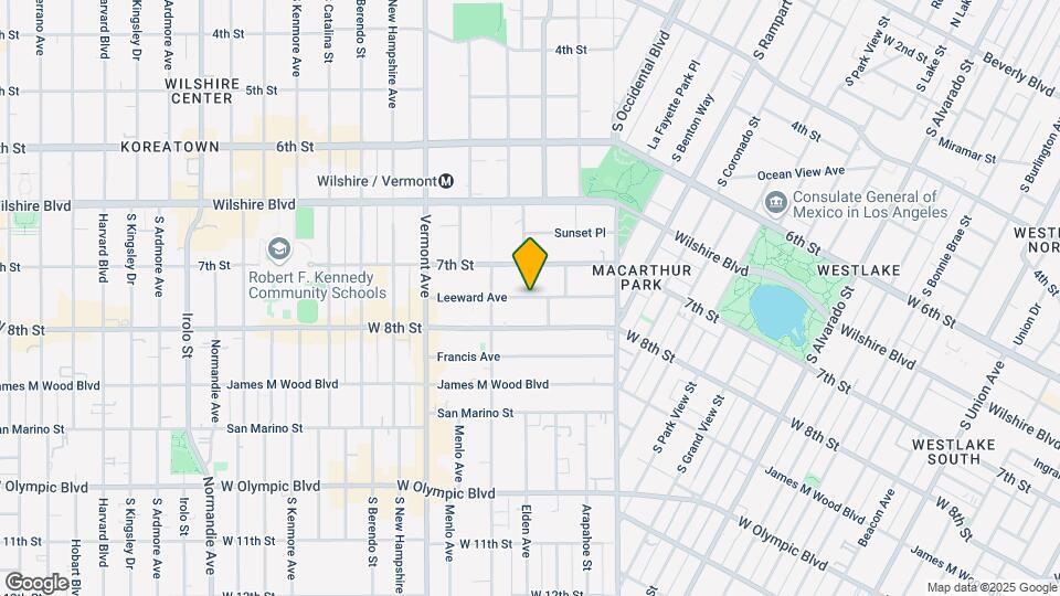 2928 Leeward Ave, Unit 306 Map and Location Details