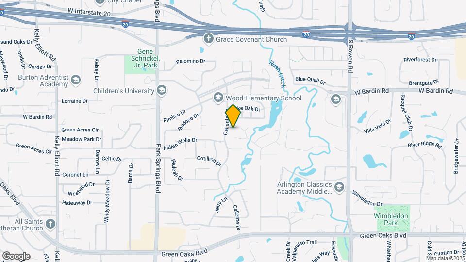 3208 Flintridge Dr Map and Location Details