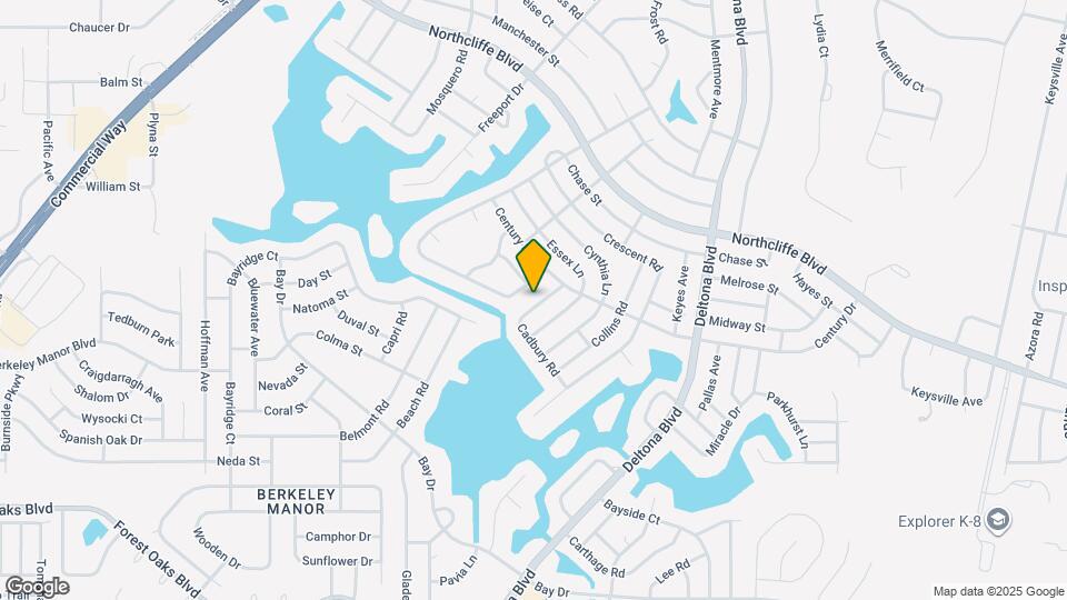 4475 Cadbury Rd Map and Location Details